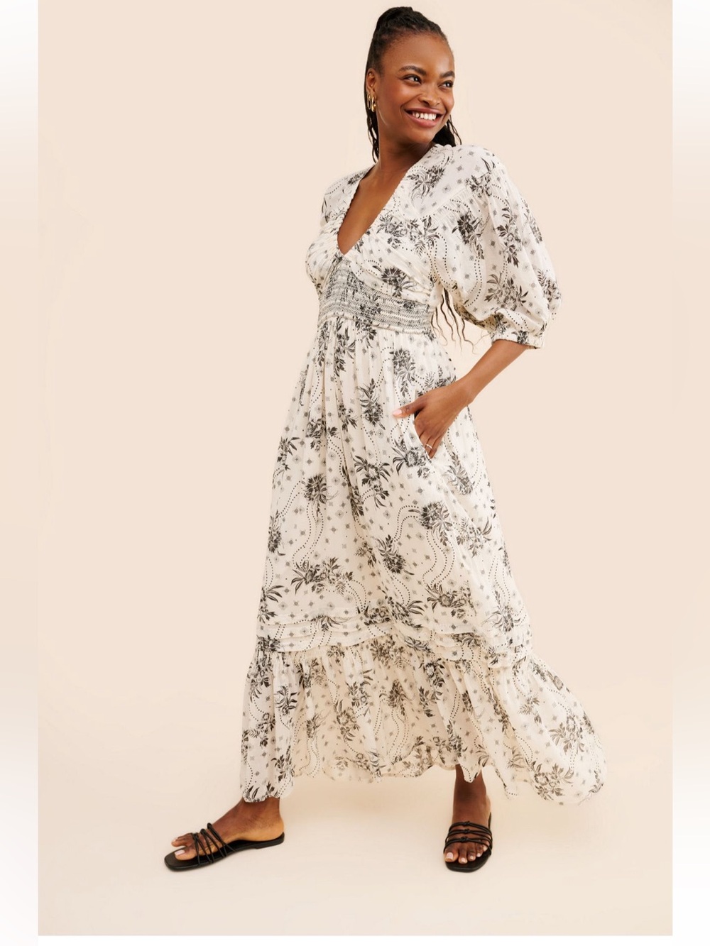Free People Golden Hour Maxi Dress